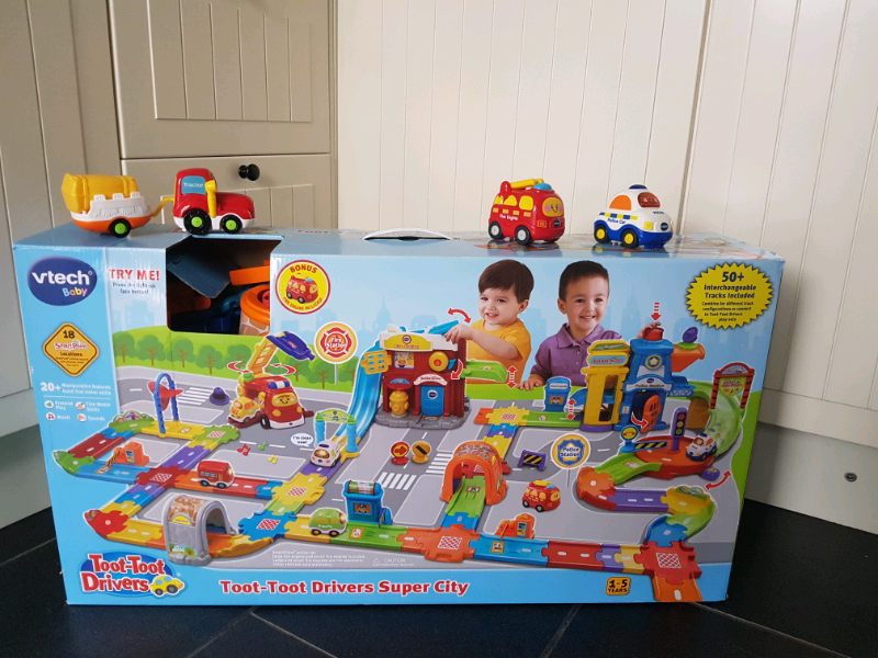 vtech toot toot drivers super city